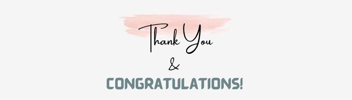 Thank-You-Message
